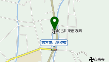 加古川東志方郵便局の地図画像