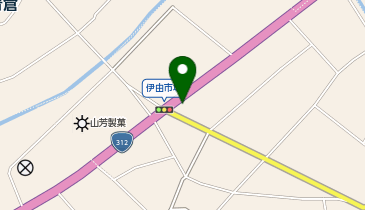 中川郵便局の地図画像