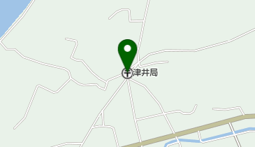 津井郵便局の地図画像