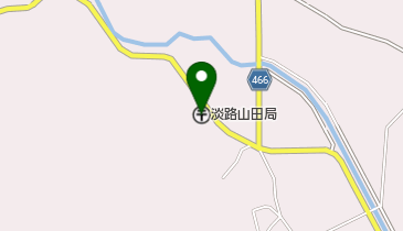 淡路山田郵便局の地図画像