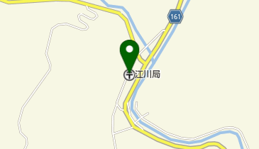 江川郵便局の地図画像