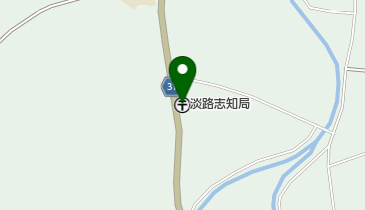 淡路志知郵便局の地図画像