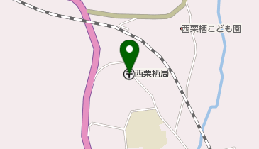 西栗栖郵便局の地図画像