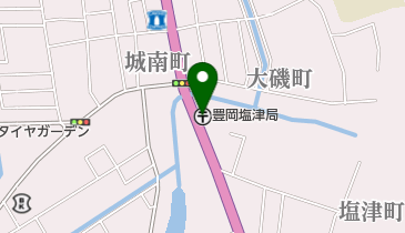 豊岡塩津郵便局の地図画像