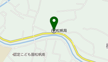 松帆郵便局の地図画像