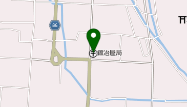 鍛冶屋郵便局の地図画像