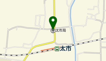 太市郵便局の地図画像