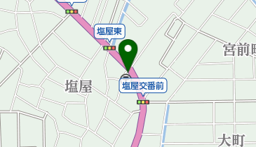 赤穂塩屋郵便局の地図画像