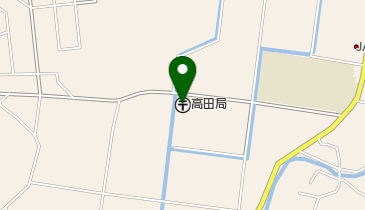 高田郵便局の地図画像