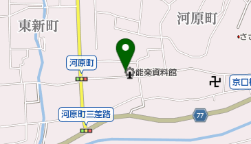 篠山河原郵便局の地図画像
