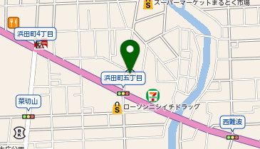 尼崎浜田郵便局の地図画像