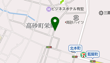 高砂栄町郵便局の地図画像