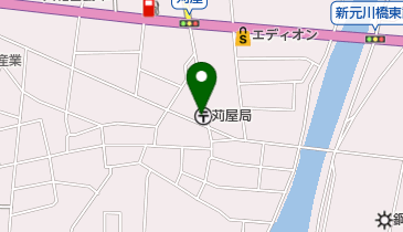 苅屋郵便局の地図画像