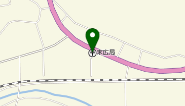 末広郵便局の地図画像