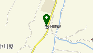 中川原郵便局の地図画像