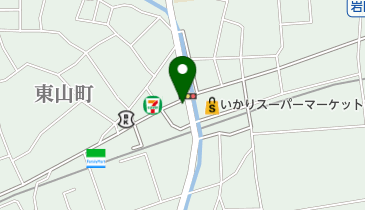 芦屋東山郵便局の地図画像