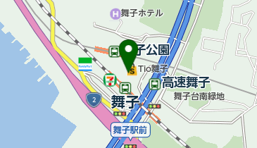 舞子駅前郵便局の地図画像