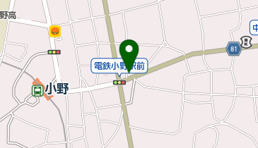 小野本町郵便局の地図画像