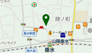 神戸天ノ下郵便局の地図画像