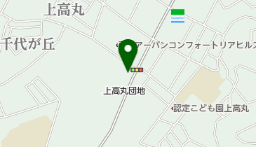 神戸上高丸郵便局の地図画像