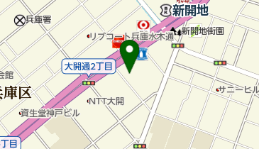 兵庫郵便局 ゆうちょ銀行 兵庫店の地図画像