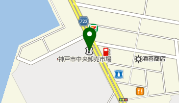 神戸東部市場内郵便局の地図画像