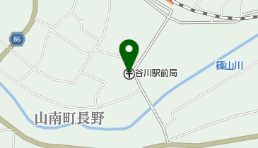 谷川駅前郵便局の地図画像