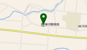 東河簡易郵便局の地図画像