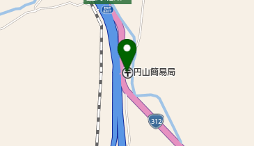 円山簡易郵便局の地図画像