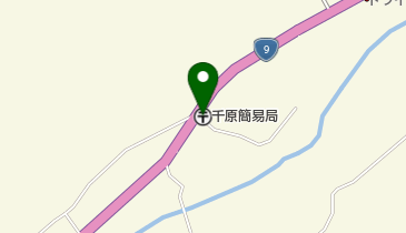 千原簡易郵便局の地図画像