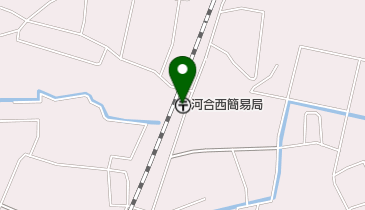 河合西簡易郵便局の地図画像