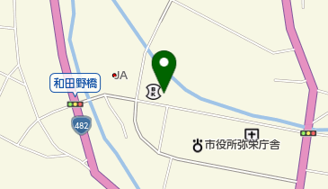 弥栄郵便局の地図画像