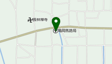 亀岡馬路郵便局の地図画像