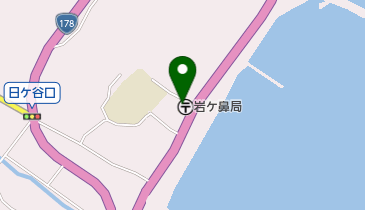 岩ケ鼻郵便局の地図画像