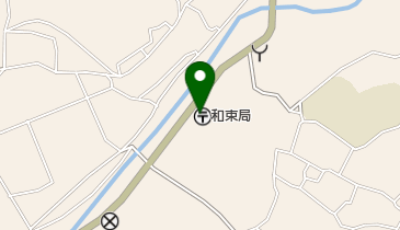 和束郵便局の地図画像