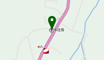 本庄郵便局の地図画像