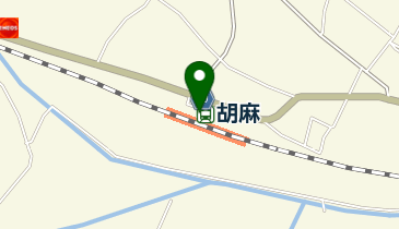 胡麻郵便局の地図画像