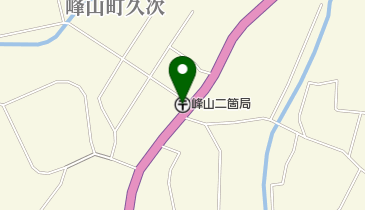 峰山二箇郵便局の地図画像