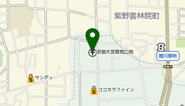 京都大宮鞍馬口郵便局の地図画像