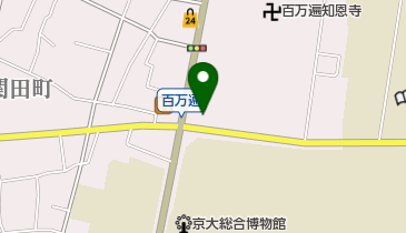 京都百万遍郵便局の地図画像