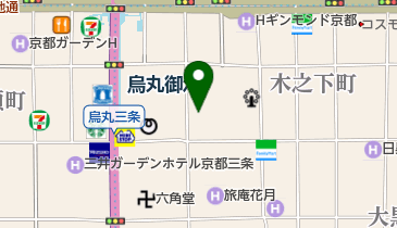 中京郵便局の地図画像