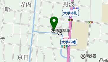 西舞鶴郵便局の地図画像