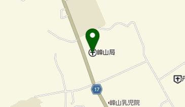 峰山郵便局の地図画像