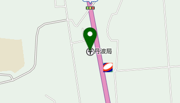 丹波郵便局の地図画像