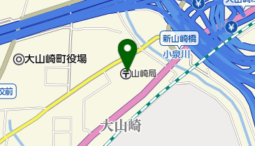 山崎郵便局の地図画像