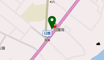 日置郵便局の地図画像