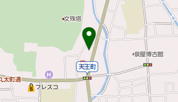 京都天王町郵便局の地図画像