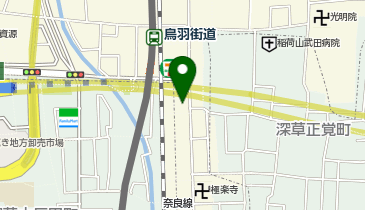 京都鳥羽道郵便局の地図画像