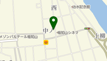 福知山中ノ郵便局の地図画像