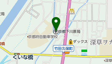 京都下川原郵便局の地図画像